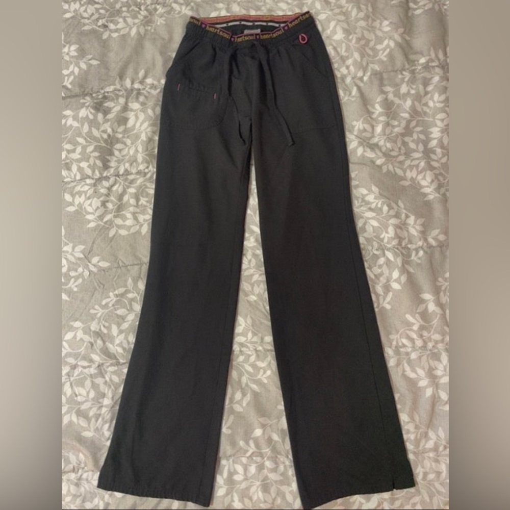 Heartsoul scrub pants size XXS black